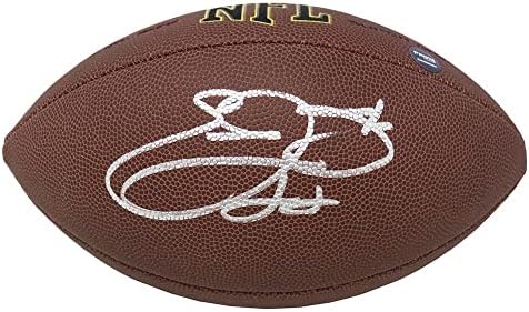 Emmitt Смит Подписа Wilson Super Grip пълен размер на топка за Футбол NFL - Футболни топки С Автографи