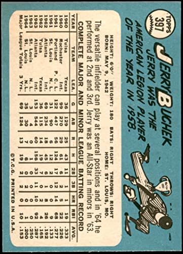 1965 Topps 397 Джери Бучек Сейнт Луис Кардиналс (бейзболна картичка) NM/MT Кардиналс