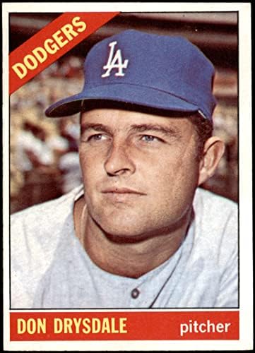 1966 Topps # 430 Дон Драйсдейл Лос Анджелис Доджърс (Бейзбол карта) EX/MT Dodgers