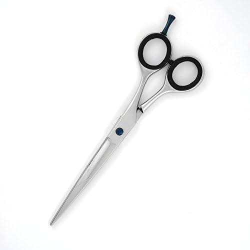 Ултра ножици 7,5 Професионални ножици за грижа за домашни любимци с перка в синьо Ярка полиране
