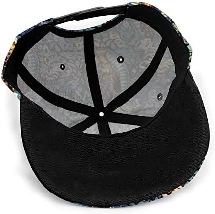 FUNINDIY възстановяване на предишното положение Шапката на Хип-Хоп бейзболна шапка С Плоска Периферия, Регулируем