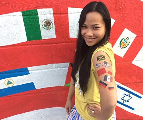 40 Татуировки: Мексикански Флаг, Сувенири за Мексикански партита