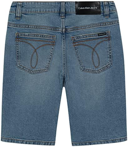 Дънкови къси панталонки Calvin Klein Бойс с 5 джоба