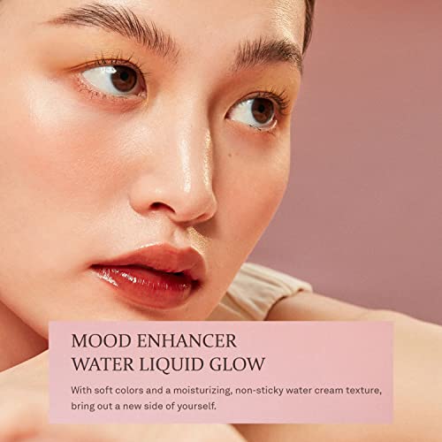 Течен блясък HINCE Mood Enhancer Water Liquid Glow - Нелипкое и водостойкое средство за устни за жени - Силен