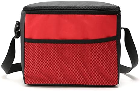 N/A Чанта за пикник, Самозалепваща чанта за обяд, Преносим Холщовая кутия за Обяд, Самозалепваща Храна за Къмпинг (Цвят: B размер
