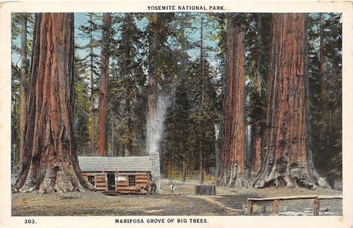 Пощенска картичка с национален парк Йосемити, Калифорния