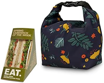 MOV COMPRA Изолирано чанта за закуски - на торби за Многократна употреба за сандвичи и закуски за жени и момичета,