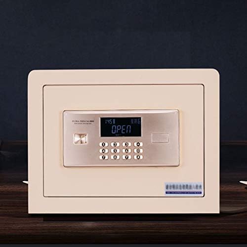 Електронен сейф за домашна сигурност, цифров сейф хлебна стомана, касов кутия защитна кутия за офис, домашно
