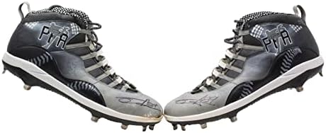 Танер Хоук Подписа Използвана В Игра Няколко бейзболни обувки Red Sox Air Jordan LOA - MLB, Използвани В играта
