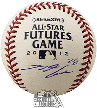 Бейзболна игра MLB Futures 2012 с автограф на Нолан Аренадо - JSA - Бейзболни топки с автографи