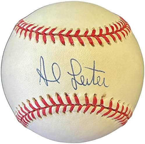 Официалната Национална лийг бейзбол с Автограф Ела Лейтера - Бейзболни топки с Автографи