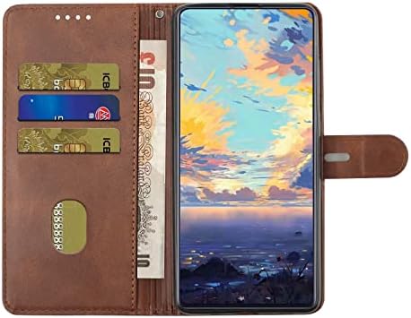 Калъф-за награда за мобилен телефон, съвместим с Samsung Galaxy S23 Ultra Портфейла Case, калъф за телефон от