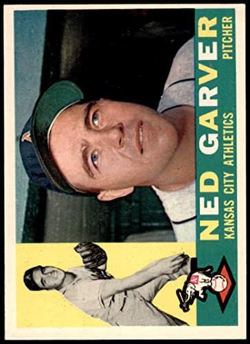 1960 Topps 471 Нед Гарвер Канзас Сити Атлетикс (Бейзболна картичка) EX/MT Athletics