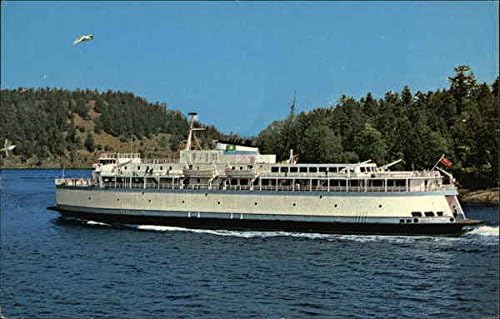 M. В. Кралица Виктория - ферибот услуга управление на Британска Колумбия е Транспортиране на Оригинална Картичка