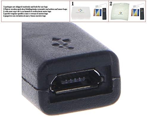 Включете щепсела на постоянен ток 5,5x2,1mm до порт Micro USB Адаптер Преобразувател на Заряд