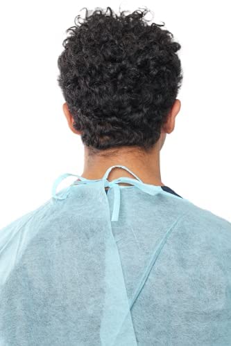 Изолиращ халат SOL-M | Дизайн с завязками на гърба | 100 опаковки | Регистрирани FDA | е Устойчив към въздействието на течности | Голям размер