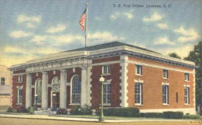 Пощенска Картичка Лорънс Ливърмор, Южна Каролина