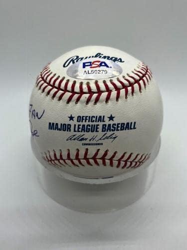 Пийт Роуз Подписа Автограф, Персонални В Чест на Големия Почитател на Бейзбола PSA DNA - Бейзболни топки с Автографи