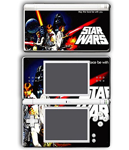 Ретро-Плакат на Междузвездни войни на Люк Скайуокър Лея, Хан Соло видео игра Vinyl Стикер На Кожата Стикер Калъф