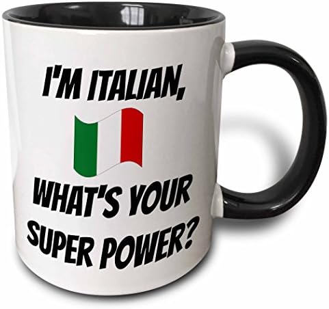 3дРоуз, аз съм италианец, Коя имаш Супермощная два цвята Черна чаша, 11 грама