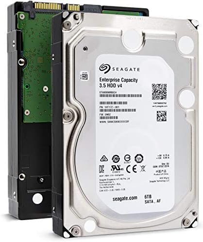 Твърд диск Seagate Enterprise капацитет TB 3,5, 6 TB, 7200 об./мин, 512e SATA 6 Gb /сек, 128 Мв кеш, 3,5-инчов