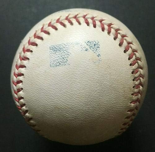 Това Glavine подписа са използвани от бейзболни топки с 1 нападател 23.05.2004 авто Щайнер COA Мец - MLB Използвани