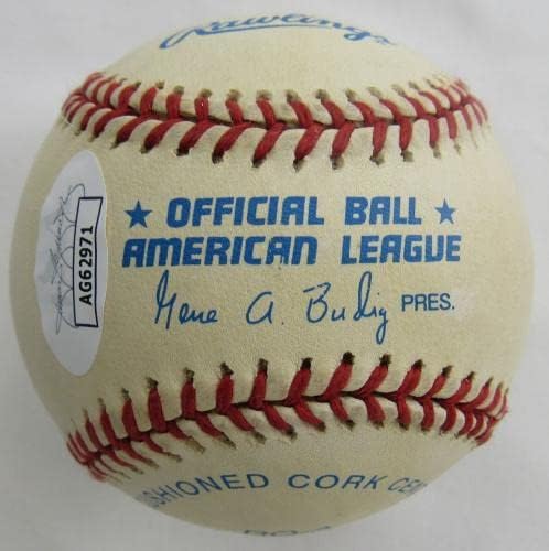 Хармън Киллебрю Подписа Автограф Rawlings Baseball JSA AG62971 - Бейзболни Топки С Автографи