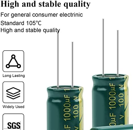 Алуминиеви електролитни кондензатори PIKIS висока честота Ниско съпротивление esr 100 47 icf 100 uf 220 icf