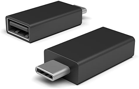 Адаптер Microsoft JTY-00001 Surface USB-C за свързване към USB 3.0, черен