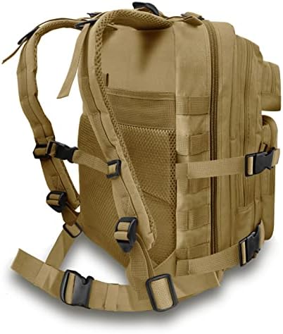 Тактическа Раница SYDUMSHIN 3-Дневен Военен Боен Комплект, Molle Hunting Tactical Gear Жълт