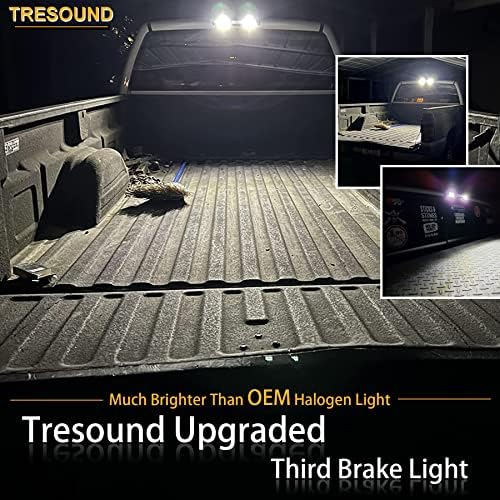 Tresound 3-та Трета Стоп-сигнал за 2009-2017 Dodge Ram 1500 2500 3500 Товарни Фенер LED Лампа с висока Стена