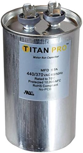 Кондензатор за стартиране на двигателя Титан Pro Кръгло напречно сечение, с Номинална мощност 30 Микрофарад,