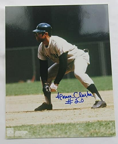 Хорас Кларк Автограф с Автограф 8x10 Снимка на I - Снимки на MLB с автограф