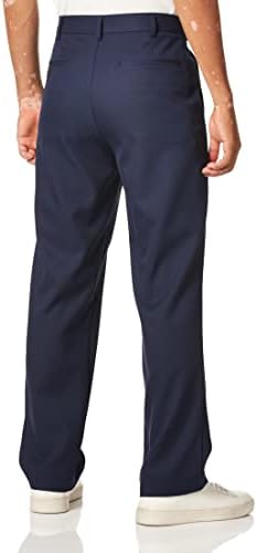 Мъжки панталони за голф PGA TOUR с плоска предна част и разтегателен колан (Голям и висок размер на талията