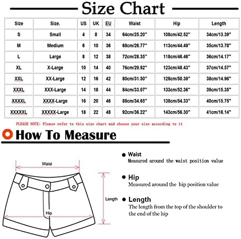 Къси панталони Големи Размери за Жените, Летни Памучни Панталонки с Еластична Талия, Ежедневни Удобни Шорти