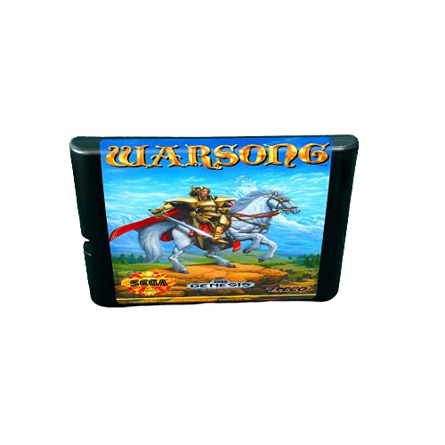 Aditi Warsong - 16-битов игри касета MD конзола За MegaDrive Genesis (калъф за САЩ и ЕС)