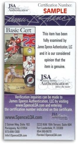 Лени Мур Подписа Снимка 8X10 с автограф Baltimore Colts HOF 75 JSA AB54721 - Снимки NFL с автограф