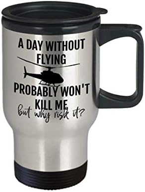Пилотните Подаръци за Пилоти на Хеликоптери, Подарък за мъже, Забавна Чаша За Пътуване, Подарък За Пилоти, не