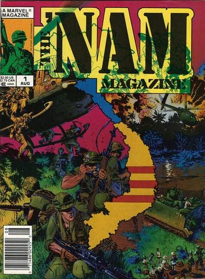 Списание Nam, № 1 (павилион за вестници) VF ; Книга на Marvel comics | Виетнам Майкъл Златни