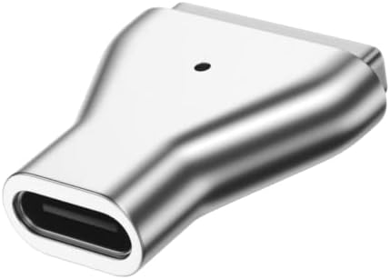 BEYEE USB C до Протоколи адаптер, Type-C към Протоколи PD с 2 Т-образна лети глави, преобразувател на мощност за бързо зареждане с мощност 100 Вата, Съвместим с MacBook Air Pro 2013-2015