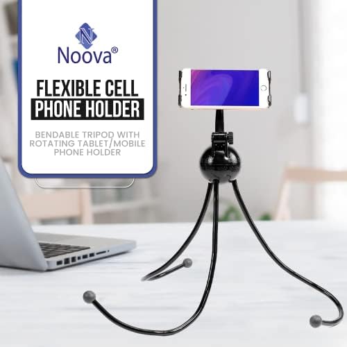 Гъвкав държач за мобилен телефон /Поставка за легла - стойка за телефона iPhone и Android със свободни ръце