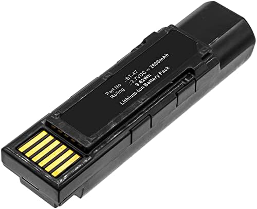 Батерия за цифров баркод скенер Synergy, съвместим със скенер баркод Datalogic RBP-GM45, (литиево-йонна, 3,7