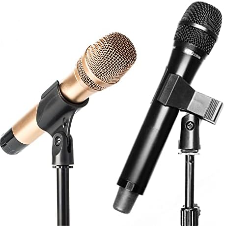 Скоби за микрофон за Каботажните, 16 бр Притежателя Скоба за Микрофон Регулируема Скоба За Притежателя на Микрофона
