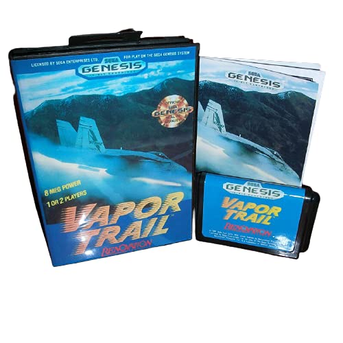 Калъф Aditi Vapor Trail US с кутия и ръководство за Потребителя За игралната конзола Sega Megadrive Genesis