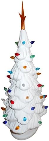 Комплект за Коледната елха със светлини на мантията - Начертайте Своя Собствен Празнични Керамични Сувенири