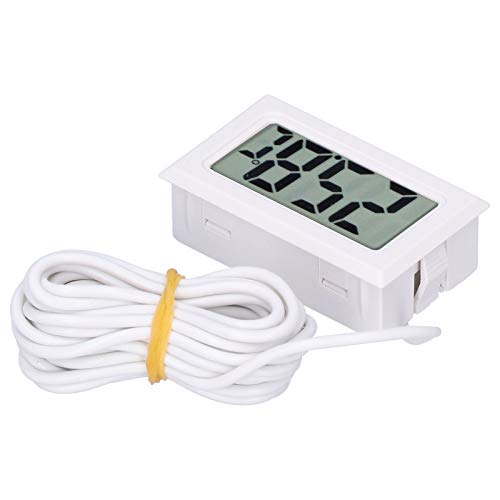 Дигитален термометър Fafeicy, Мини Жични Уред за измерване на температура с Жидкокристаллическим Дисплей За