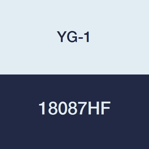 Бележка fresa YG-1 18087HF HSS, 2 Канала, Спирала 42 градуса, Голяма дължина за алуминий, TiAlN Покритие-Futura,