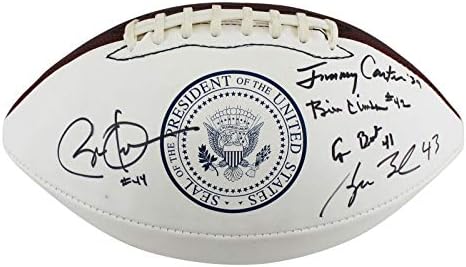 (5) Президент на САЩ Подписаха Логото на Wilson президентът на съединените щати На Бялата футболна панел JSA
