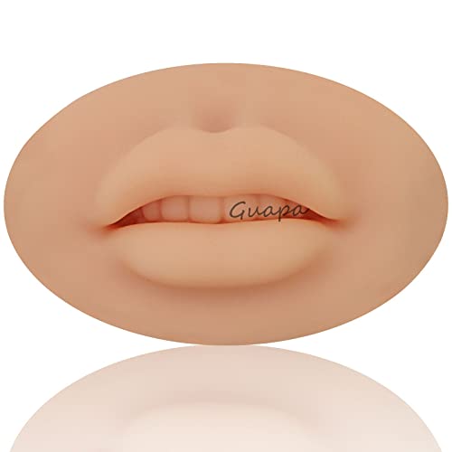 Мека Силиконова Кожа за практикуване на 3D Устни За Перманентных Гримьори Human Lip Blush Аксесоари за обучение