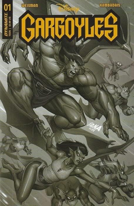 Gargoyles (Динамит) 1J VF / NM ; Комикс Динамит | Disney 1:15 вариант